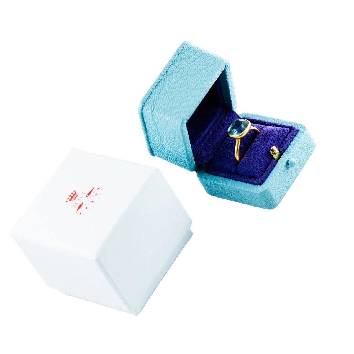 Bague Solitaire MARIE-HÉLÈNE DE TAILLAC en or jaune et tourmaline - Castafiore
