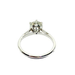 Bague Solitaire MAUBOUSSIN en platine et diamant - Castafiore