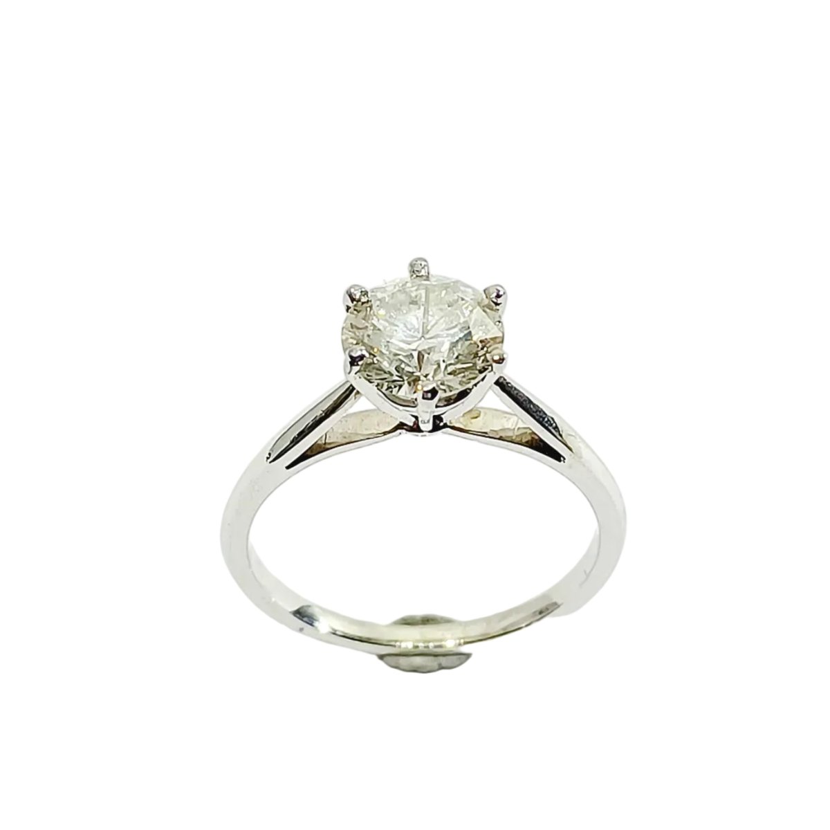 Bague Solitaire MAUBOUSSIN en platine et diamant - Castafiore