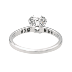 Bague Solitaire MAUBOUSSIN "Sacré Désir N°2" en or blanc et diamants - Castafiore