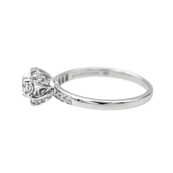 Bague Solitaire MAUBOUSSIN "Sacré Désir N°2" en or blanc et diamants - Castafiore