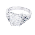 Bague Solitaire MAUBOUSSIN "Subtil Message" en or blanc et diamant - Castafiore