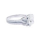 Bague Solitaire MAUBOUSSIN "Subtil Message" en or blanc et diamant - Castafiore