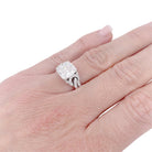 Bague Solitaire MAUBOUSSIN "Subtil Message" en or blanc et diamant - Castafiore