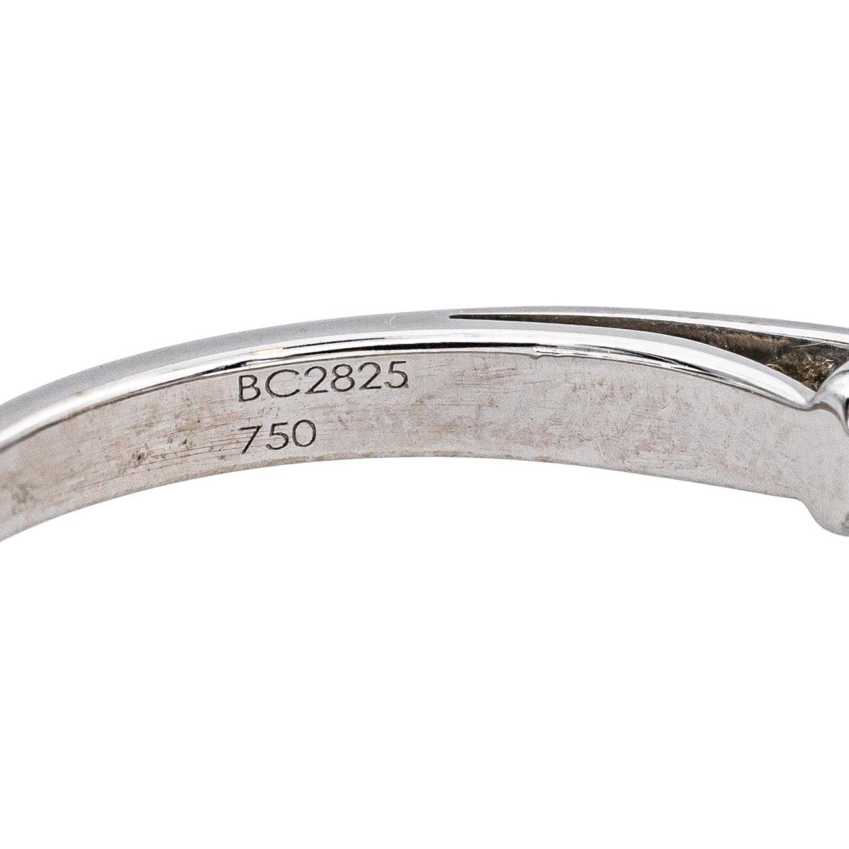 Bague Solitaire MAUBOUSSIN "Tu es le sel de ma vie" en or blanc et diamants - Castafiore