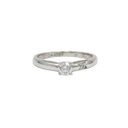 Bague Solitaire MAUBOUSSIN "Tu es l'étoile de ma vie" en or blanc et diamant - Castafiore