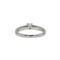Bague Solitaire MAUBOUSSIN "Tu es l'étoile de ma vie" en or blanc et diamant - Castafiore