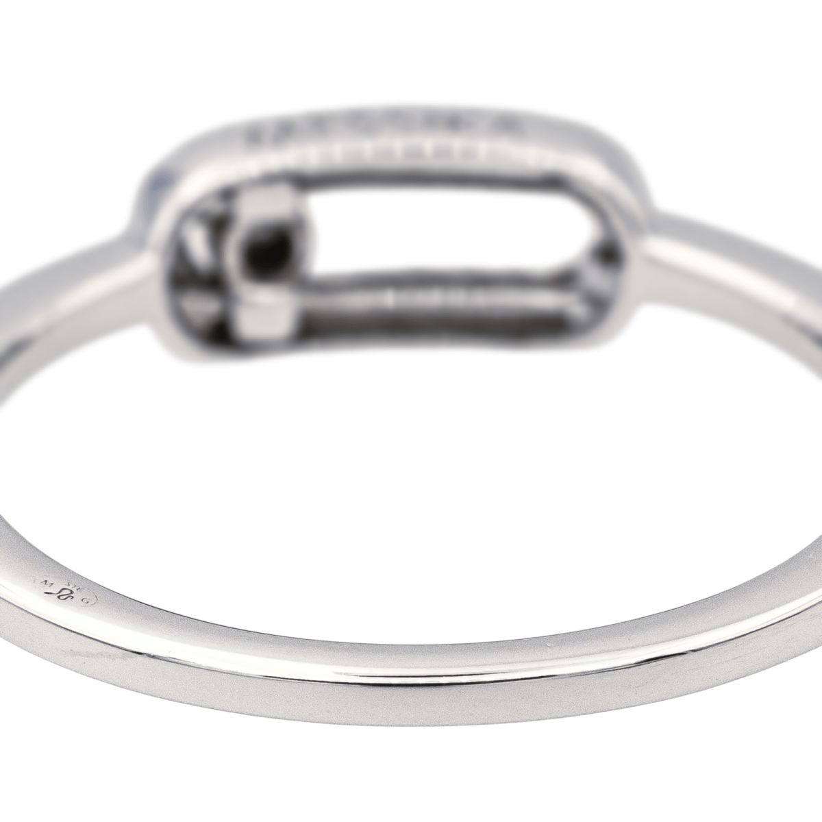 Bague Solitaire MESSIKA "Move Uno" en or blanc et diamants - Castafiore