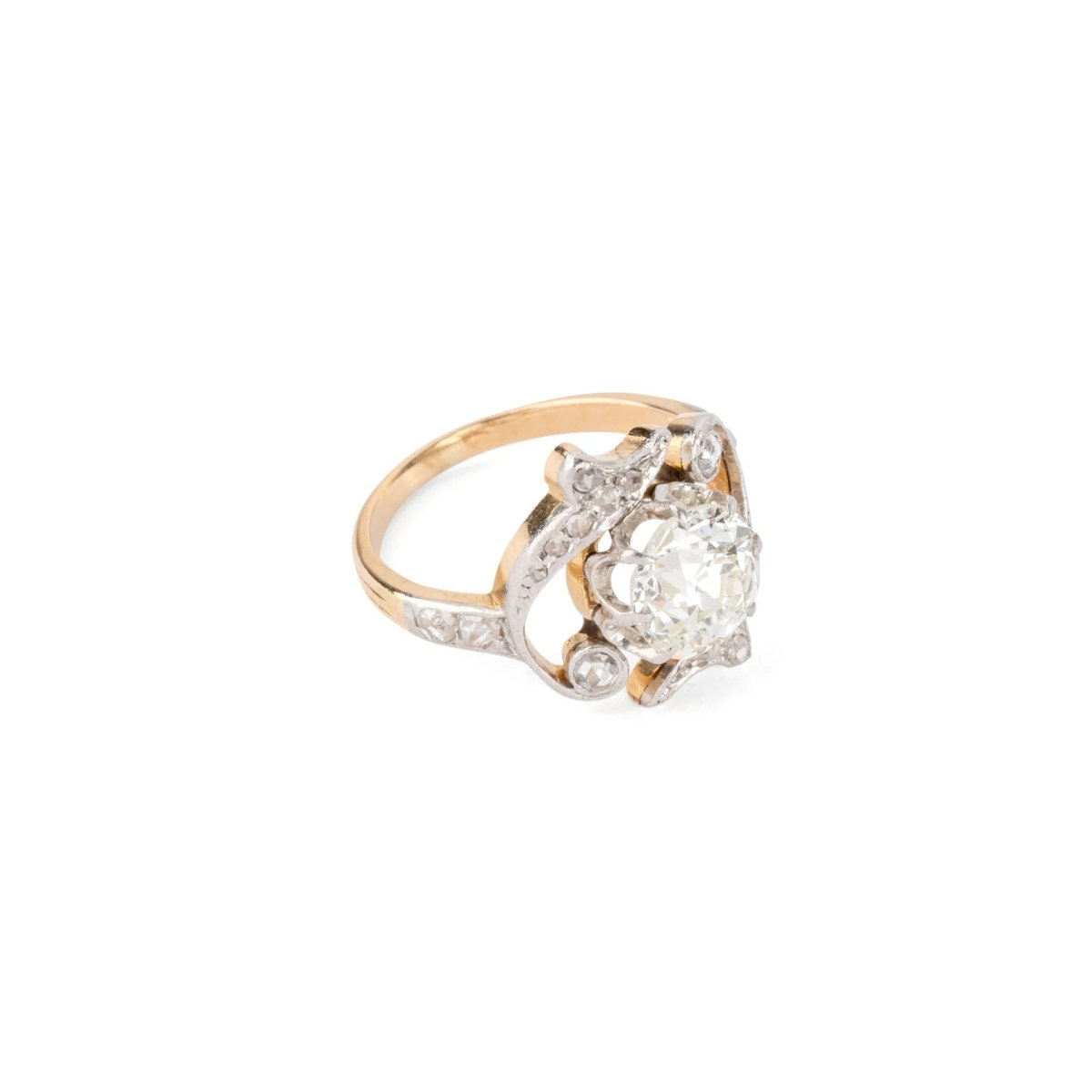 Bague solitaire Napoléon III - Castafiore