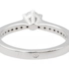 Bague Solitaire Or blanc Diamant - Castafiore