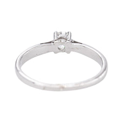 Bague Solitaire Or blanc Diamant - Castafiore
