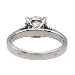 Bague Solitaire Or blanc Diamant - Castafiore