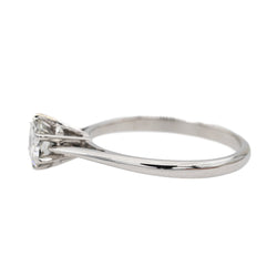 Bague Solitaire Or blanc Diamant - Castafiore
