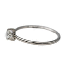 Bague Solitaire Or blanc Diamant - Castafiore