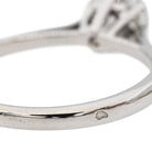 Bague Solitaire Or blanc Diamant - Castafiore