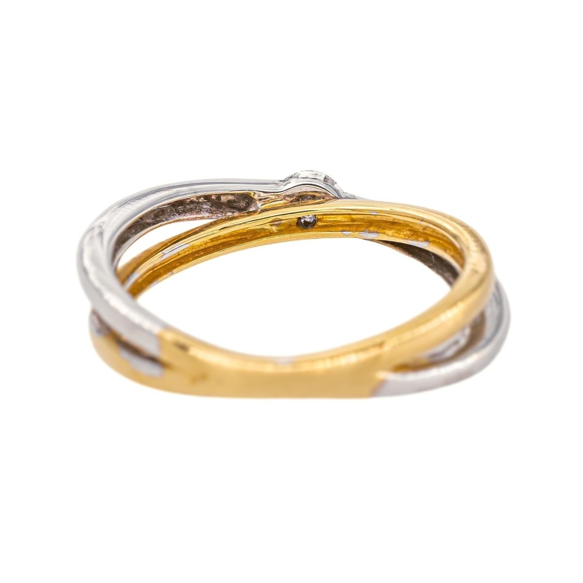 Bague Solitaire Or jaune Diamant - Castafiore