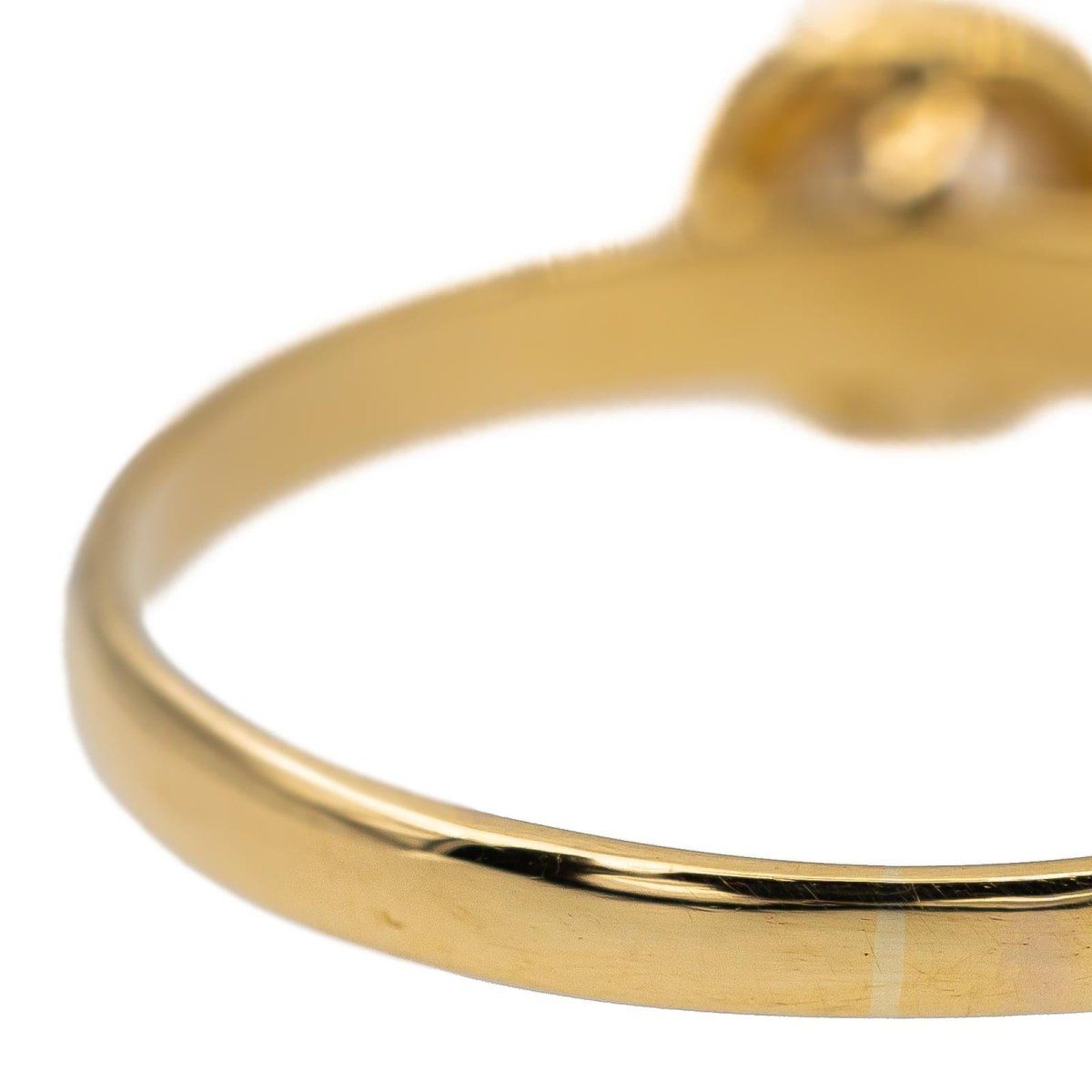 Bague Solitaire Or jaune Diamant - Castafiore