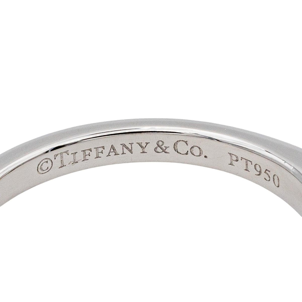 Bague Solitaire TIFFANY & CO. en platine et diamant - Castafiore