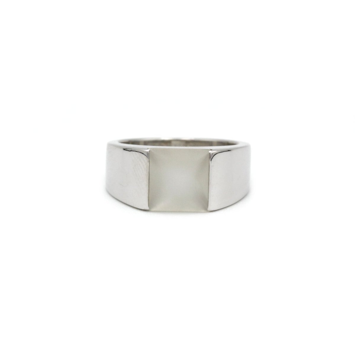 Bague Tank CARTIER en Or Blanc - Castafiore