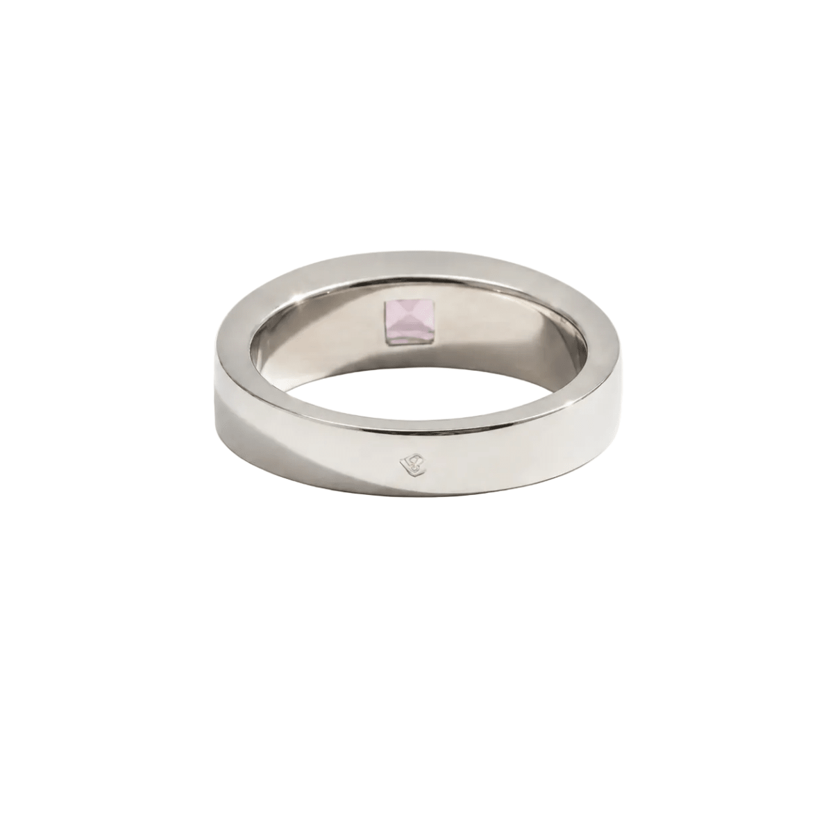 Bague Tank CARTIER en or blanc et tourmaline - Castafiore