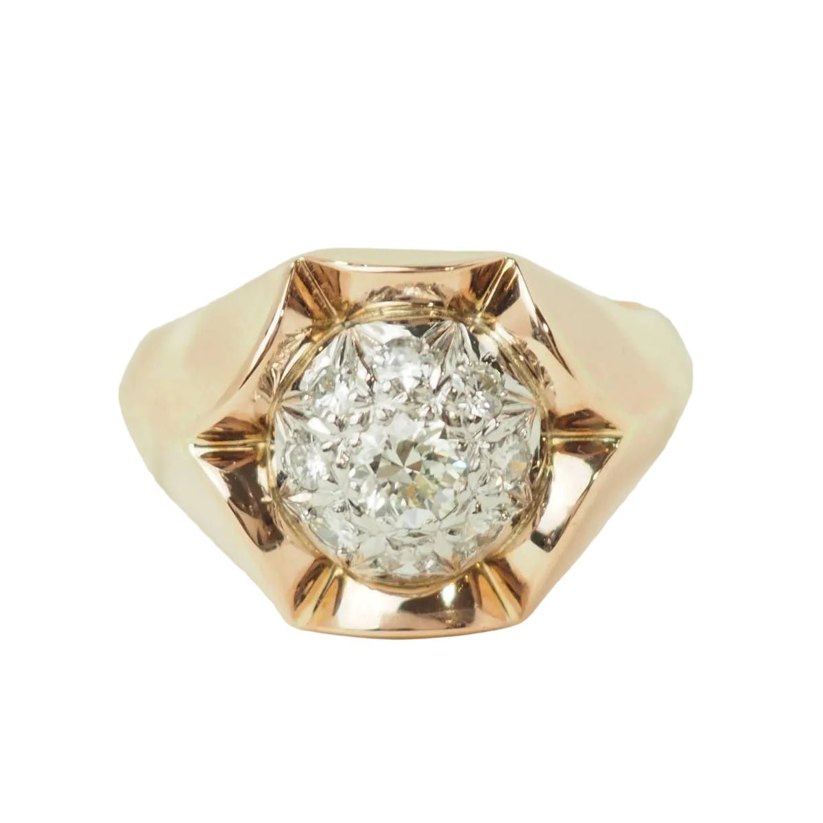 Bague fantaisie vintage taille 58 - Accessoire rétro pour Bague fantaisie vintage taille 58 - Accessoire rétro pour