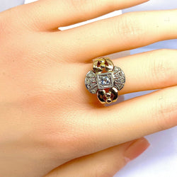 Bague Tank en or et diamants - Castafiore