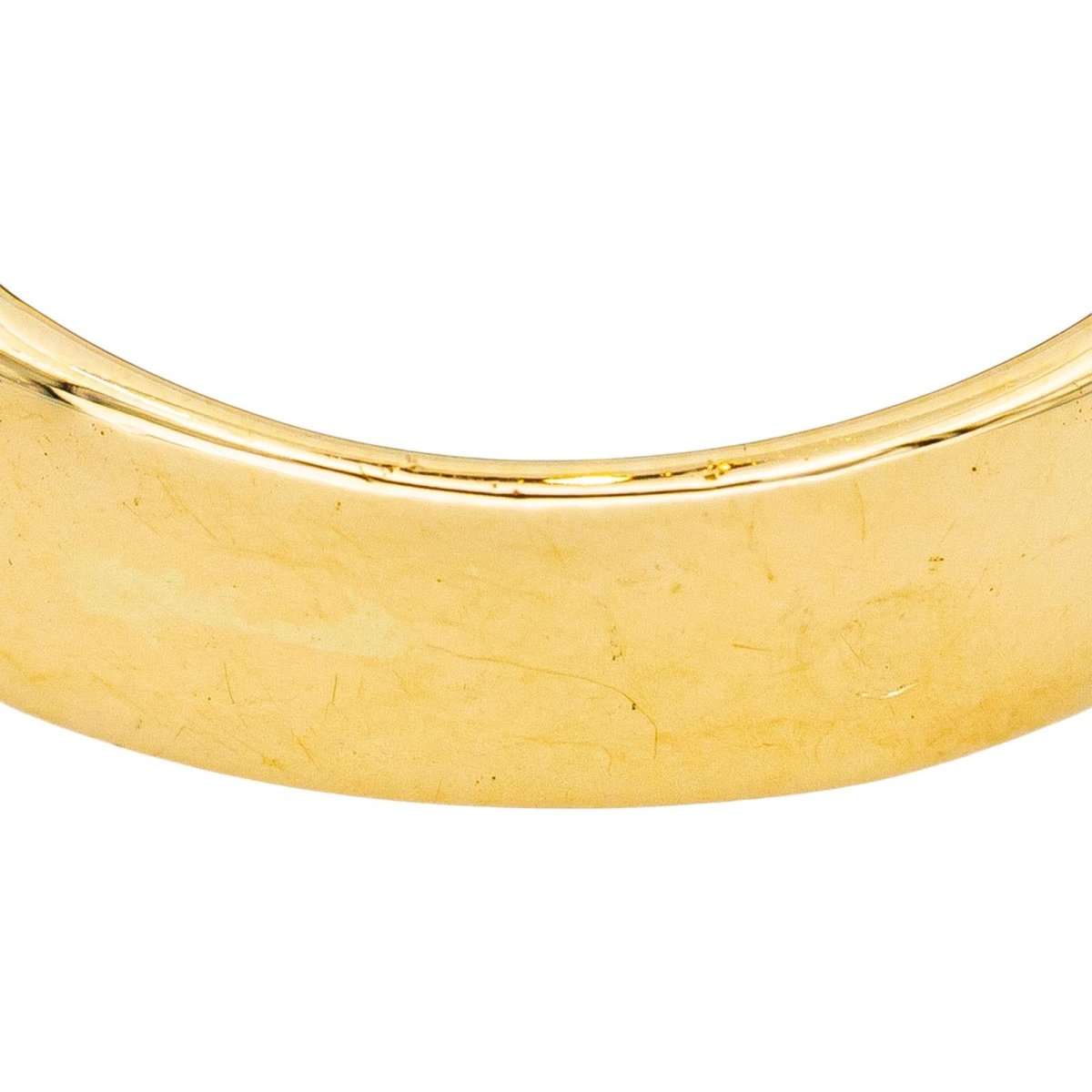 Bague Tank en or jaune, émeraude et diamants - Castafiore