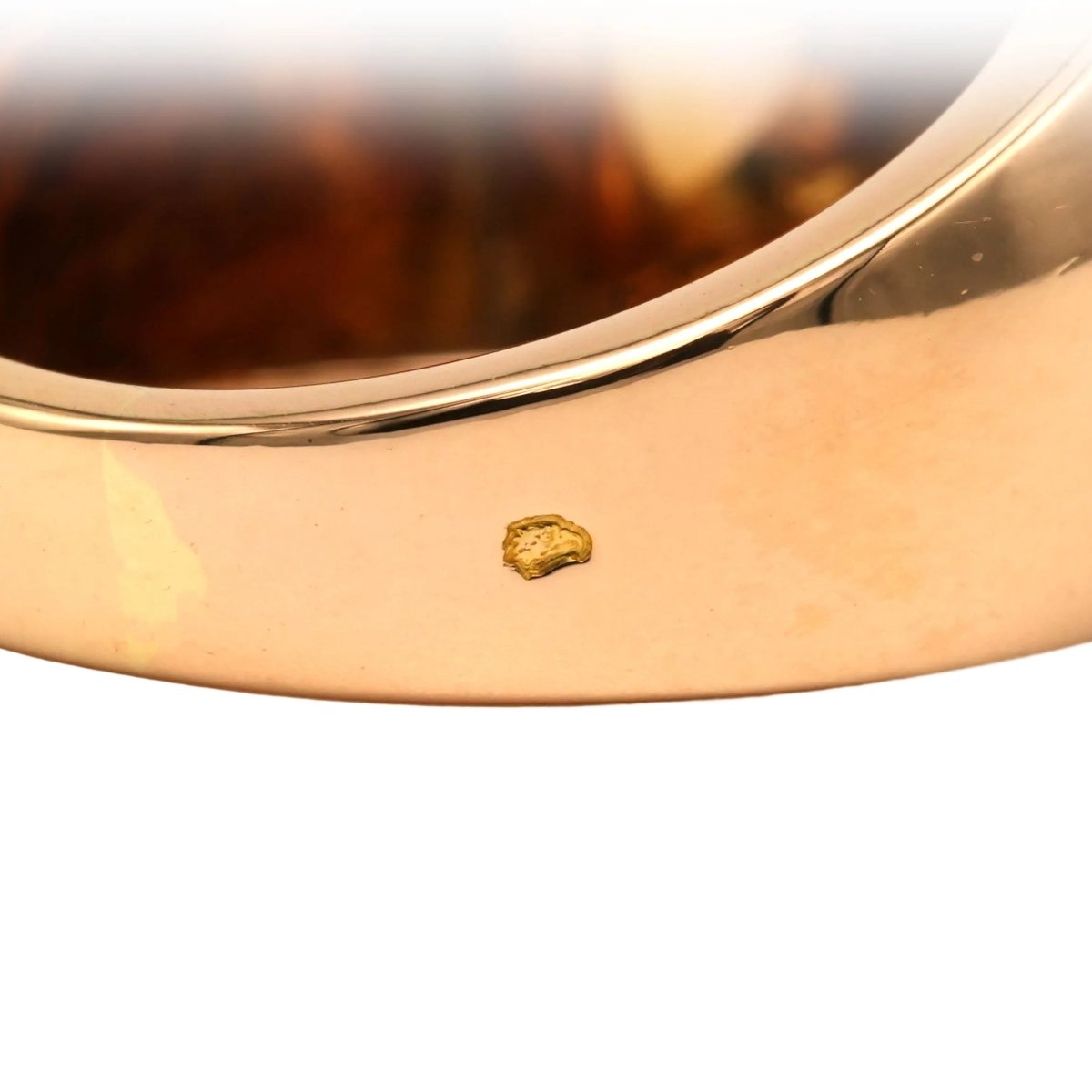 Bague Tank en or jaune et diamants - Castafiore