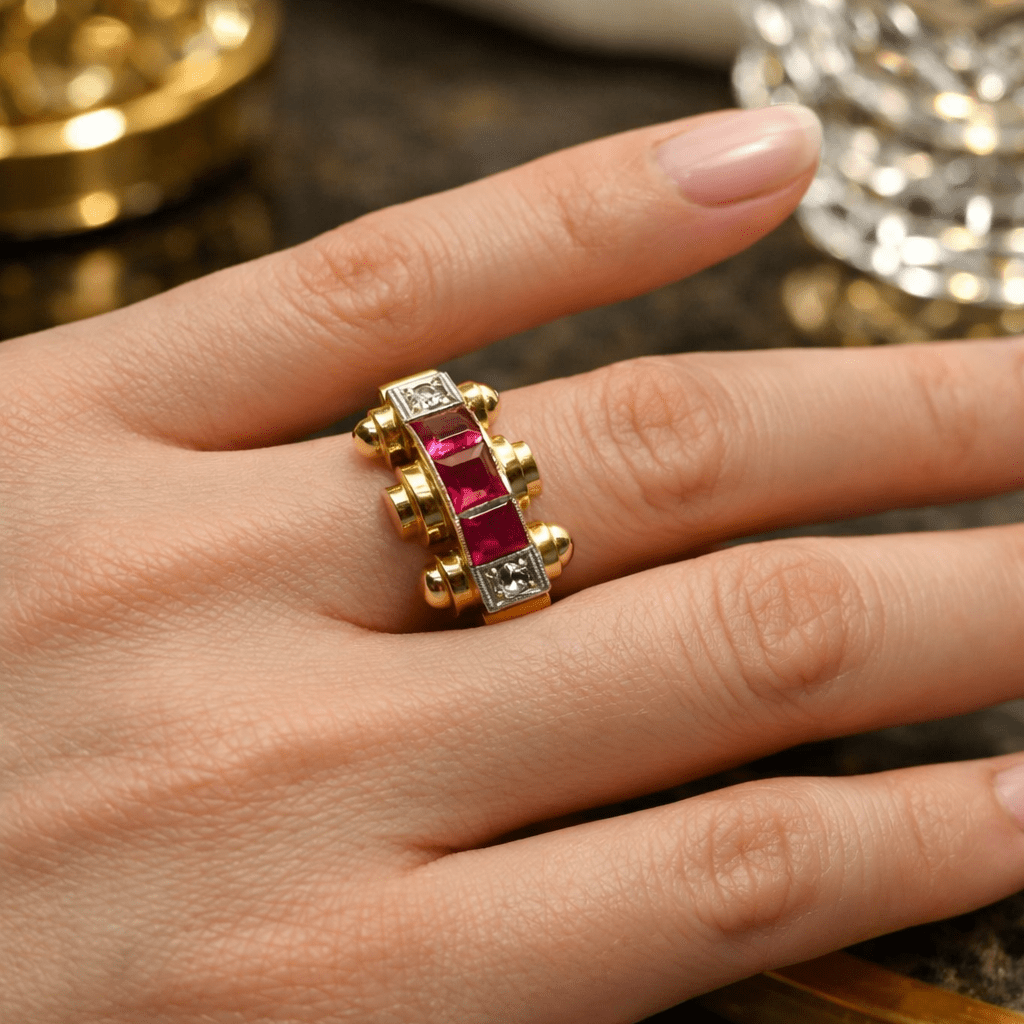 Bague Fantaisie Vintage Taille 60 - Accessoire Rétro pour Collectionneurs - Montres & Bijoux Bague Fantaisie Vintage Taille 60 - Accessoire Rétro pour Collectionneurs - Montres & Bijoux