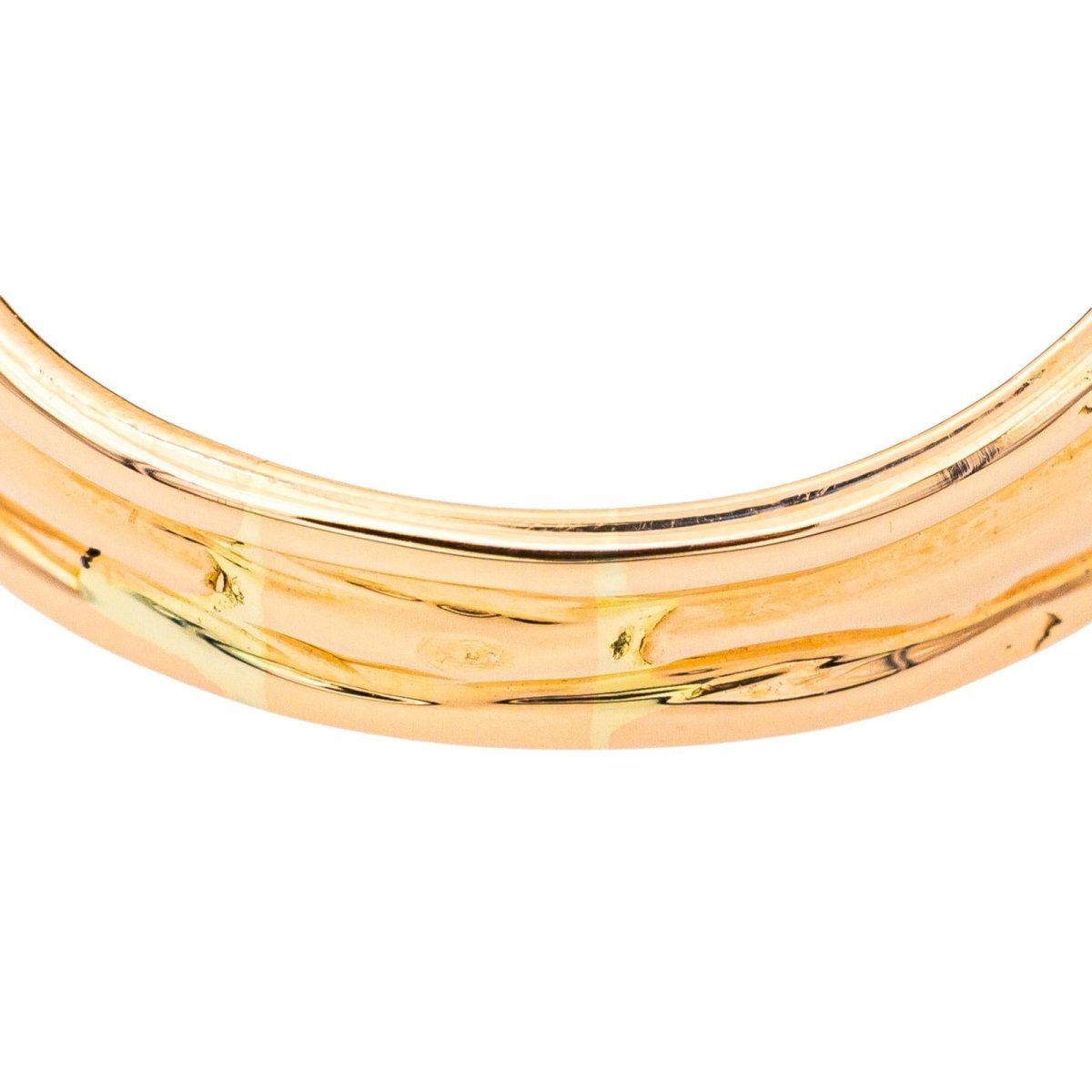 Bague Tank en or rose et diamants - Castafiore