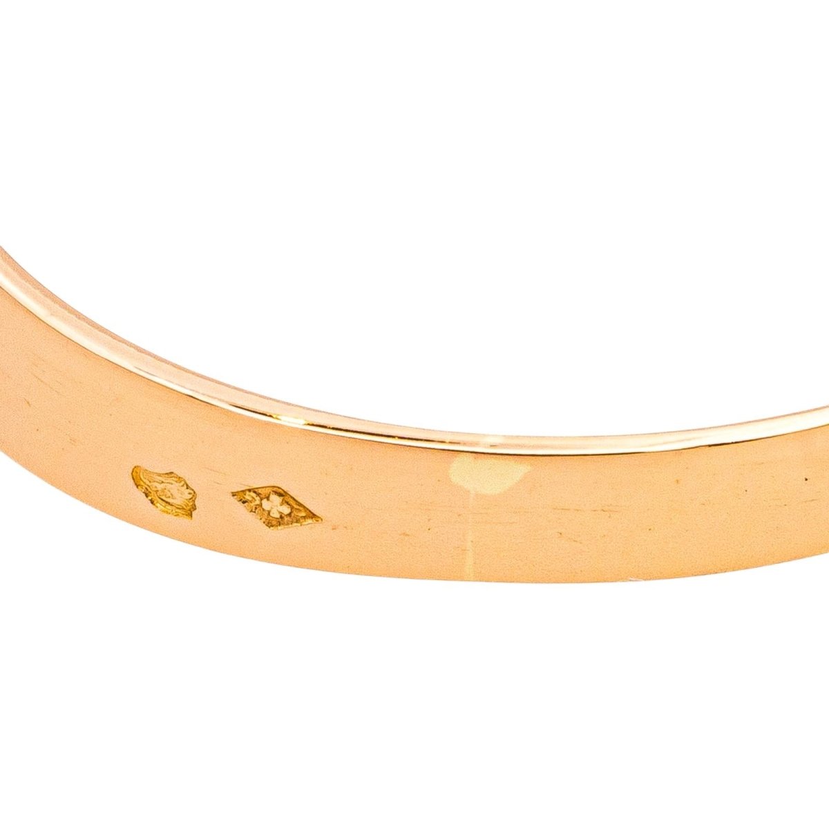 Bague Tank en or rose, or blanc et diamant - Castafiore