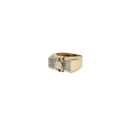 Bague tank noeud - Castafiore