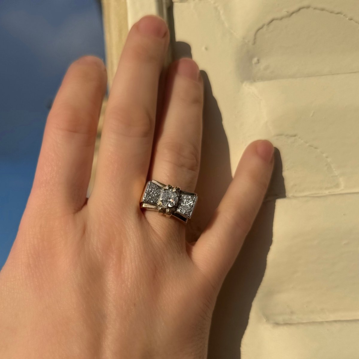 Bague tank noeud - Castafiore