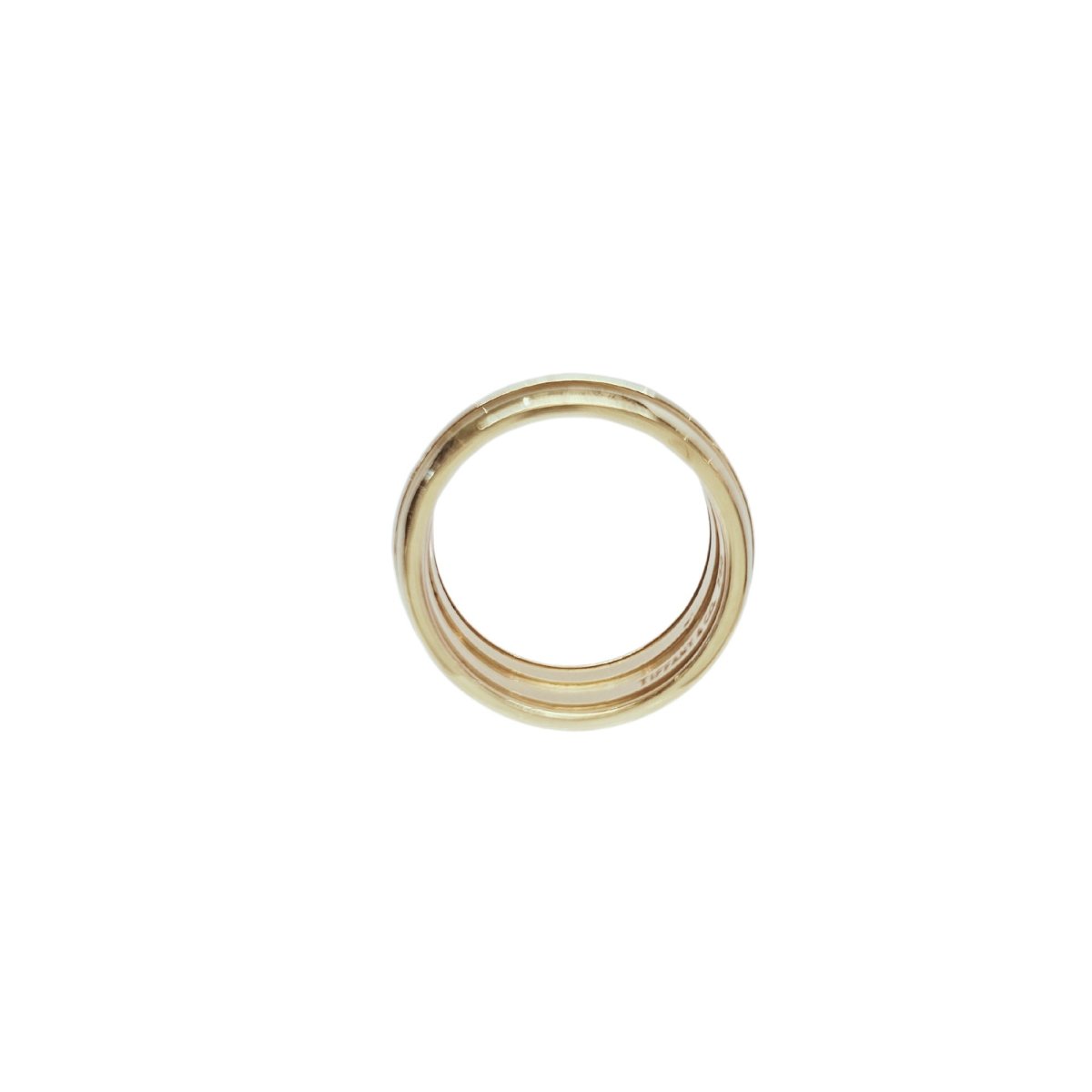 Bague Tiffany & Co en or jaune 18 carats – EU56 - Castafiore