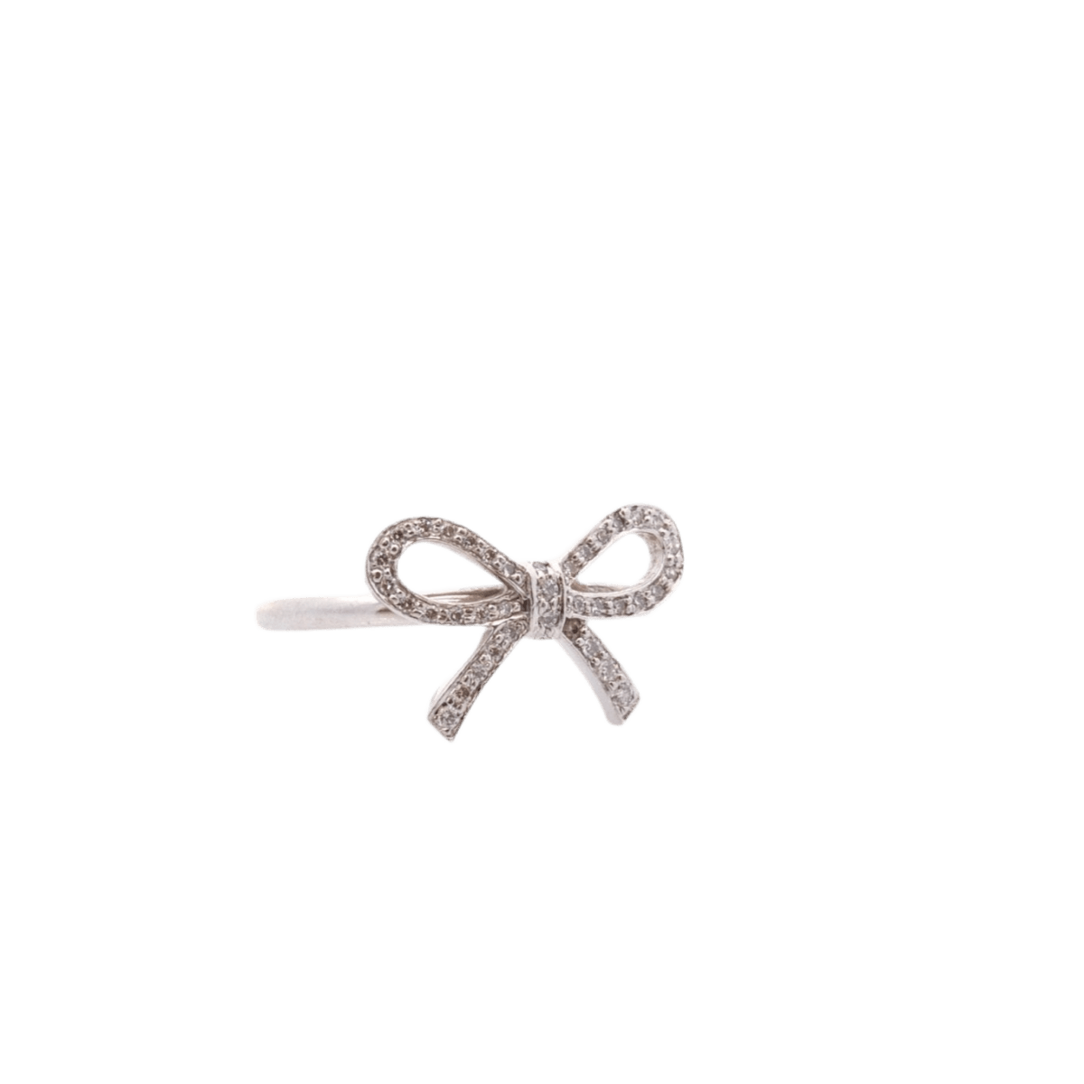 Bague TIFFANY & CO. en platine et diamants - Castafiore