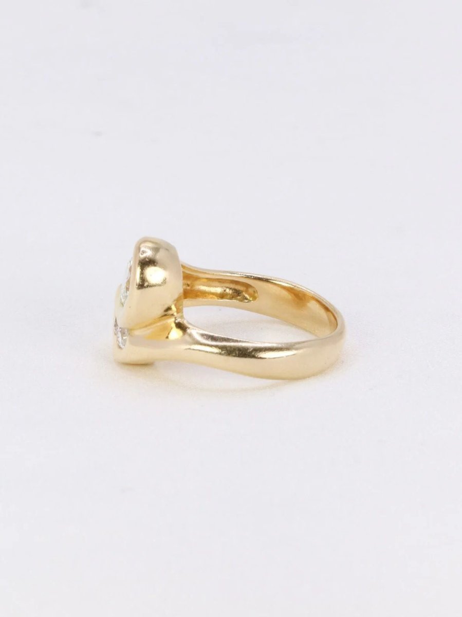 Bague toi et moi diamants 1 ct - Castafiore