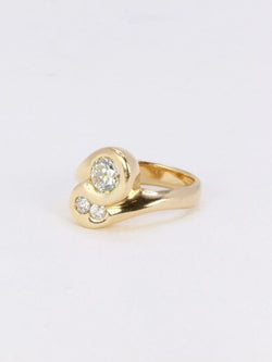 Bague toi et moi diamants 1 ct - Castafiore