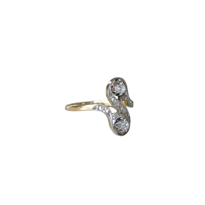 Bague Toi et Moi Diamants Belle Epoque - Castafiore