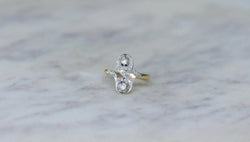 Bague Toi et Moi Diamants Belle Epoque - Castafiore