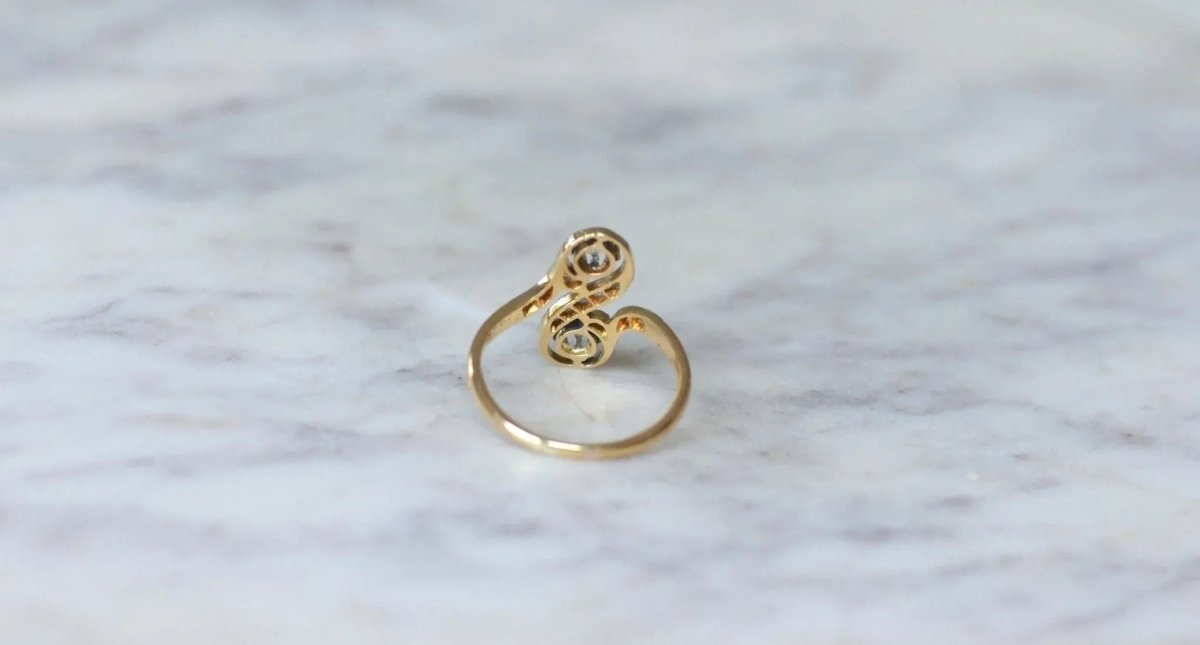 Bague Toi et Moi Diamants Belle Epoque - Castafiore