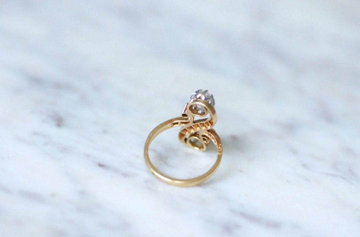 Bague Toi et Moi Diamants Belle Epoque - Castafiore