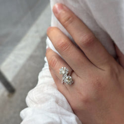 Bague Toi et Moi - Or, platine et diamants - Castafiore