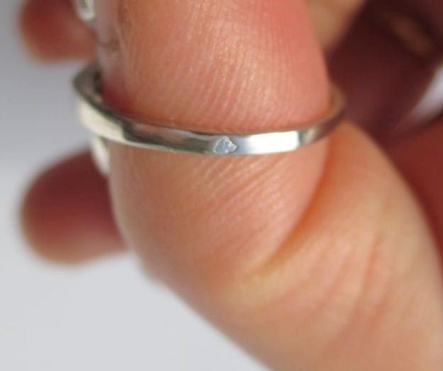 Bague Toi et Moi tourbillons XIXe Grenats Diamants Platine - Castafiore