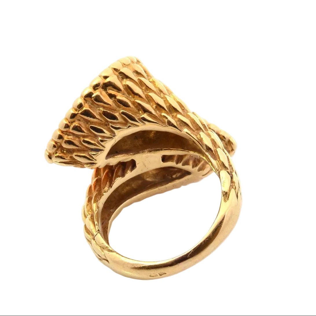 Bague Toi & Moi BOUCHERON "Bohème" en or jaune et diamants - Castafiore