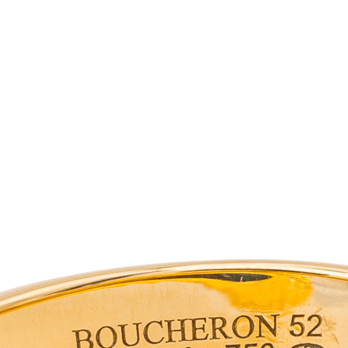 Bague Toi & Moi BOUCHERON "Serpent Bohème" en or jaune et turquoises - Castafiore