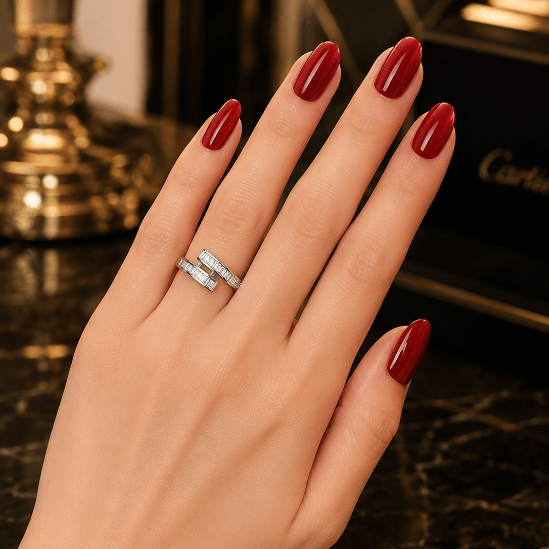 Bague Toi & Moi en or blanc et diamants - Castafiore