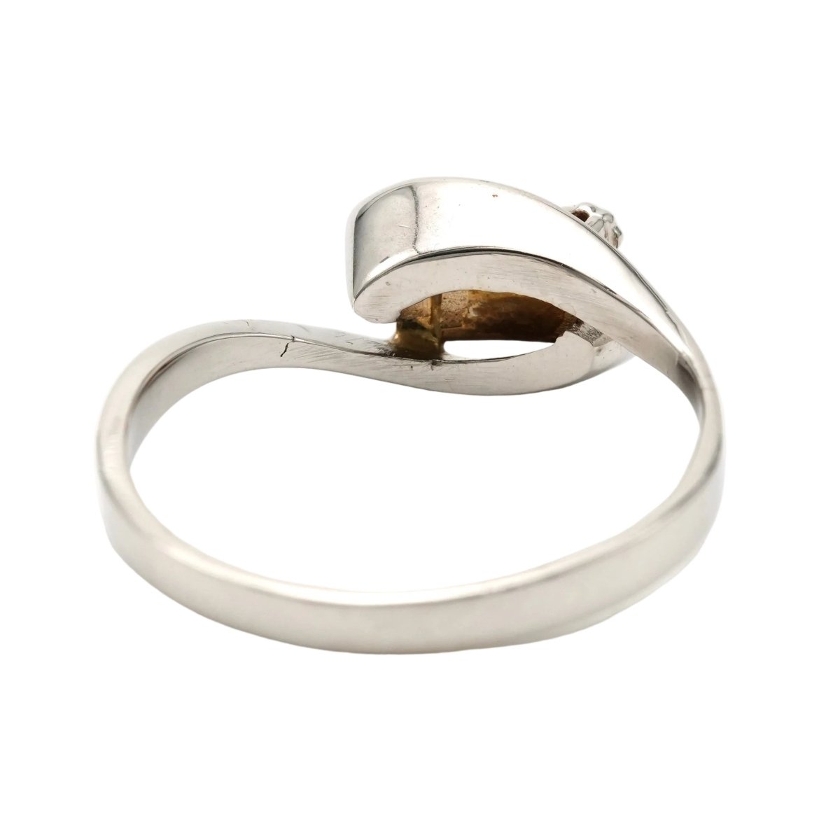 Bague Toi & Moi en or blanc et diamants - Castafiore