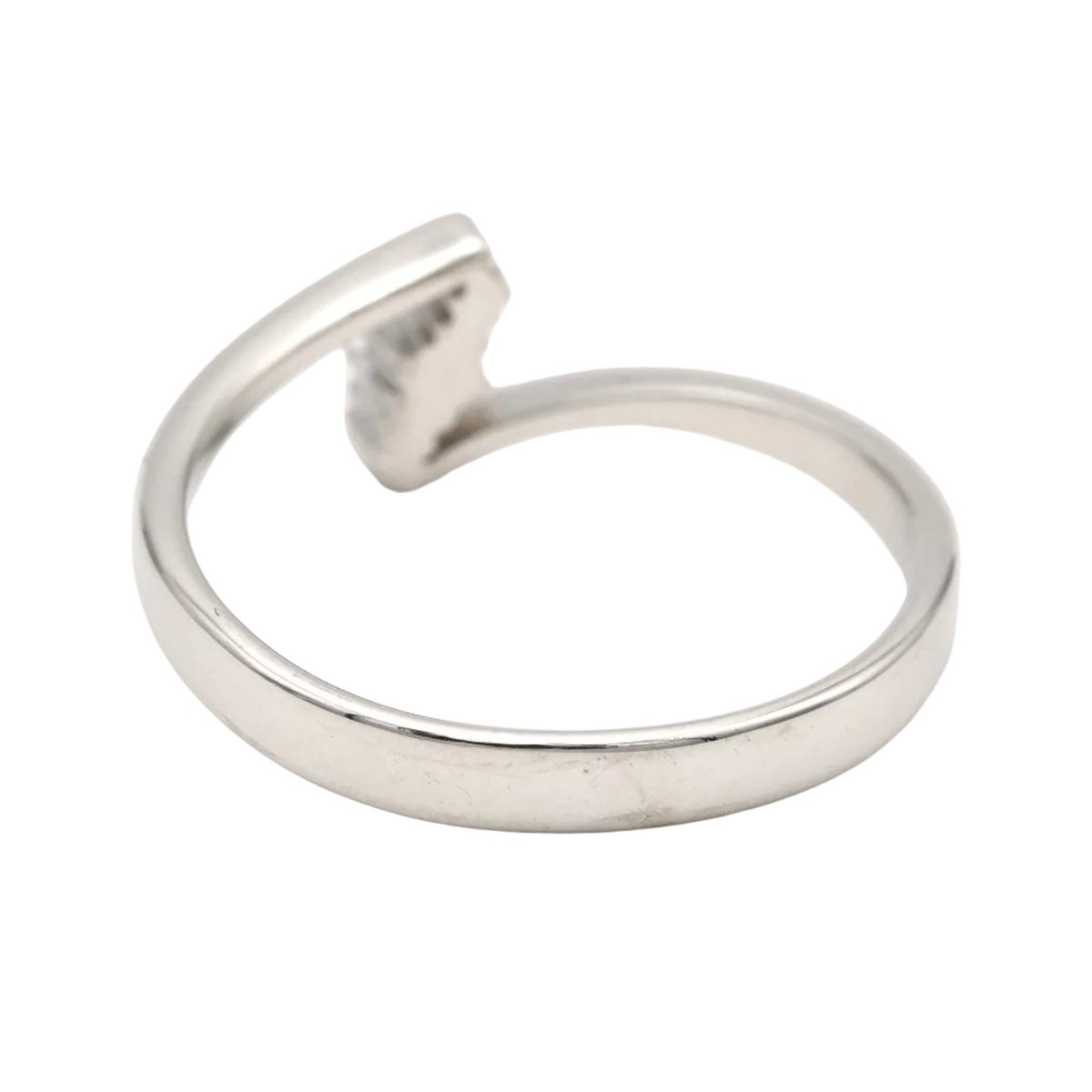 Bague Toi & Moi en or blanc et diamants - Castafiore