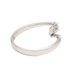 Bague Toi & Moi en or blanc et diamants - Castafiore
