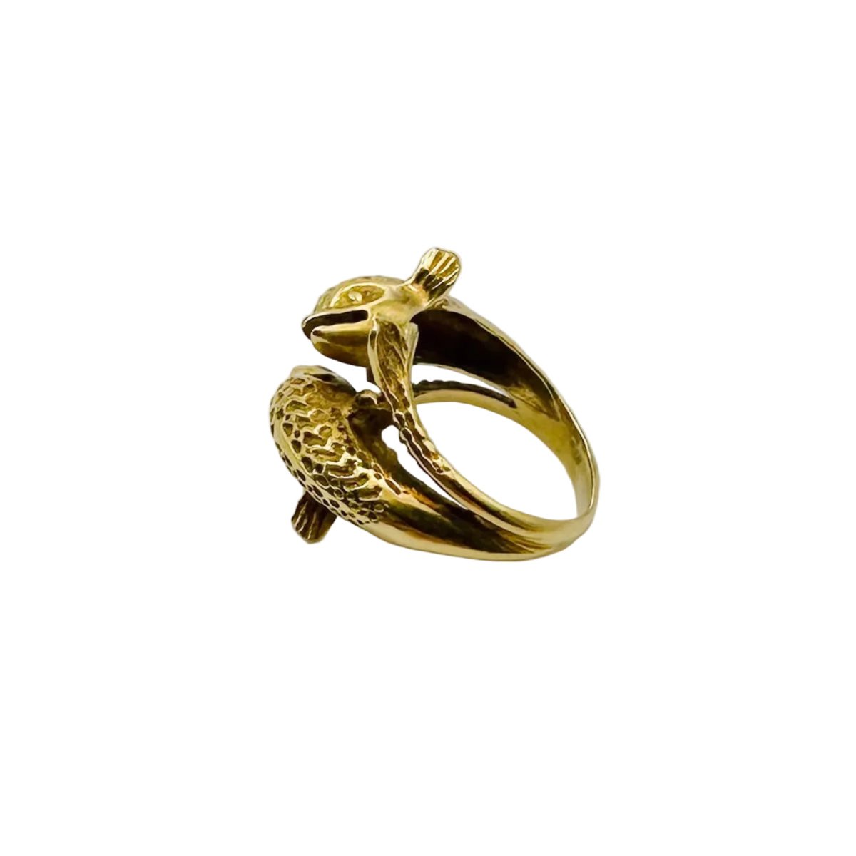 Bague Toi & Moi en or jaune - Castafiore